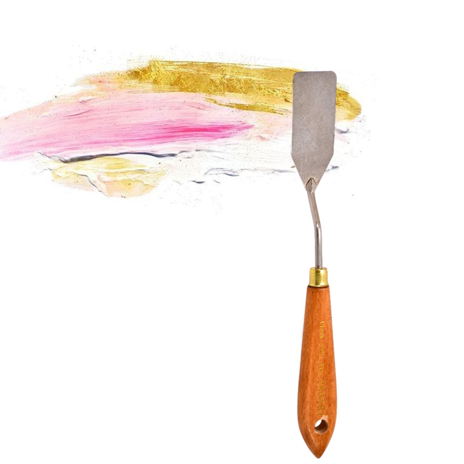 4041 Stainless Steel Artists Palette Knife, Spatula Palette Knife Paint Mixing Scraper, Thin and Flexible Art Tools for Oil Painting, Acrylic Mixing, Etc DeoDap 4041 Stainless Steel Artists Palette Knife, Spatula Palette Knife Paint Mixing Scraper, Thin and Flexible Art Tools for Oil Painting, Acrylic Mixing, Etc DeoDap